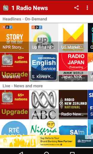 1 Radio News - Hourly, Podcasts, Live News 3