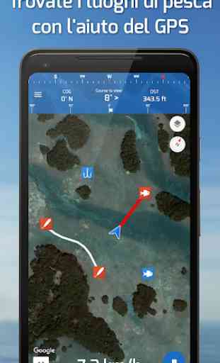 Fishing Points: Marea e GPS 1