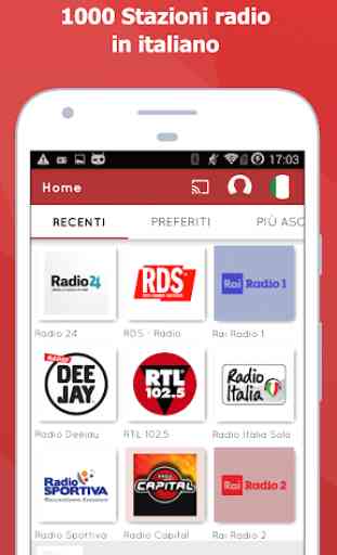 myTuner Radio Italia: Radio FM + Web Radio Online 1