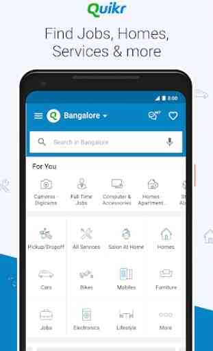 Quikr – Search Jobs, Mobiles, Cars, Home Services 1