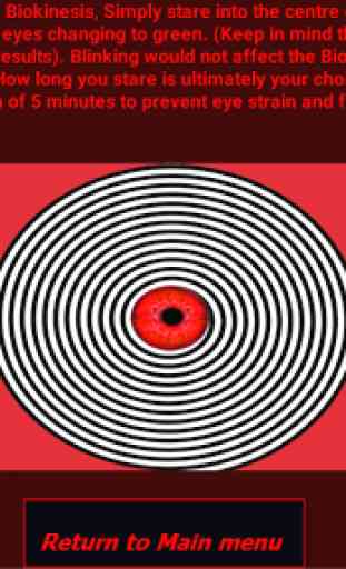 Red eyes(Biokinesis) 4