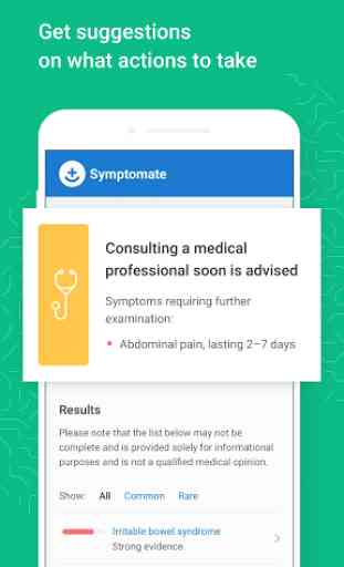 Symptomate – Riconoscimento sintomi 3