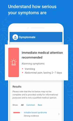 Symptomate – Riconoscimento sintomi 4