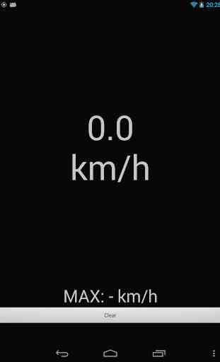 Tachimetro (km / h) senza app 3
