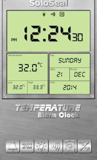 Temperatura Alarm Clock 2