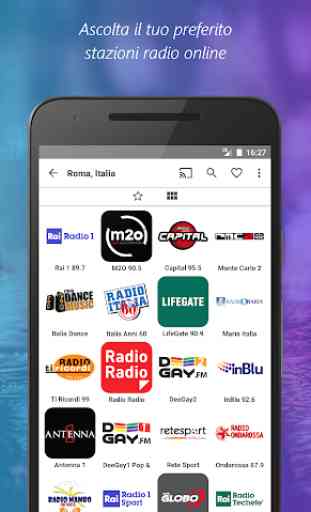 VRadio - Radio Player e registratore online 1