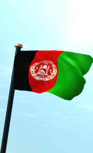 Afghanistan Bandiera 3D Gratis 1