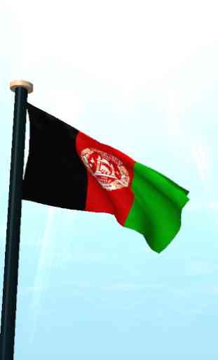 Afghanistan Bandiera 3D Gratis 2