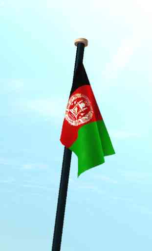 Afghanistan Bandiera 3D Gratis 3