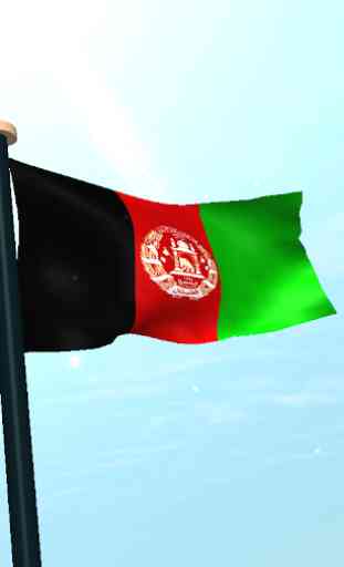 Afghanistan Bandiera 3D Gratis 4