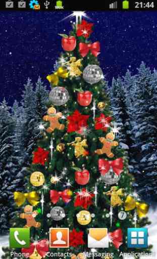 Christmas Tree Live Wallpaper 3