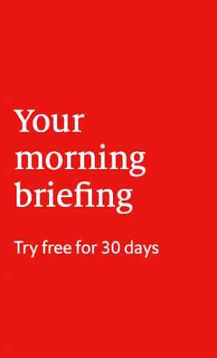 Economist Espresso. A morning news briefing 1
