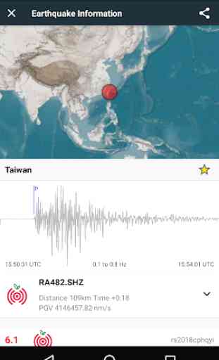 EQInfo - Global Earthquakes 2