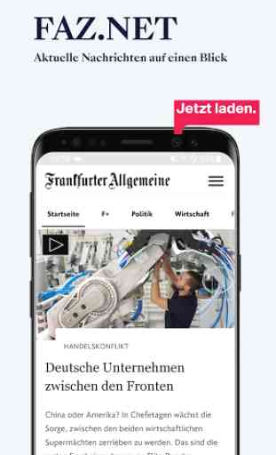 FAZ.NET - Nachrichten App 1