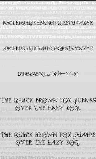 Fonts Style for FlipFont® Free 2