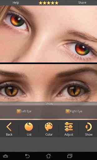 FoxEyes - Change Eye Color by Real Anime Style 2