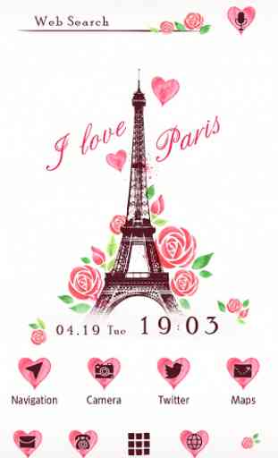 I Love Paris Wallpaper 1