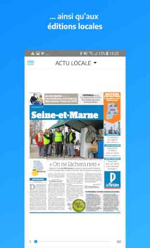 Journal Le Parisien 4