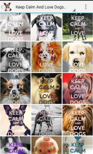Keep Calm Love Dogs Wallpapers 1