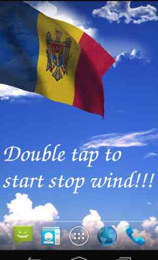 Moldova Flag Live Wallpaper 1
