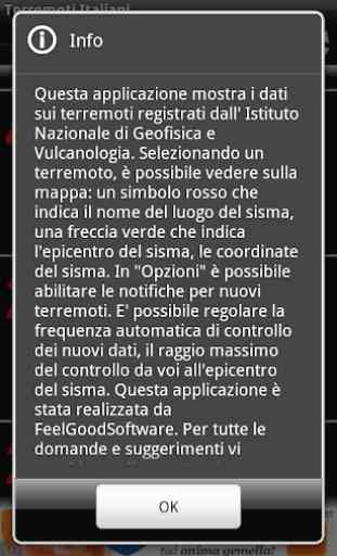 Terremoti Italia ed alert 4