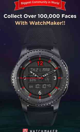 Watch Face -WatchMaker Premium for Android Wear OS 1