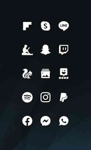 Whicons - White Icon Pack 1