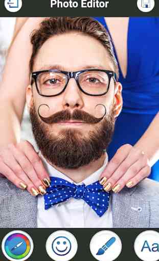 barba e baffi fotomontaggio 3