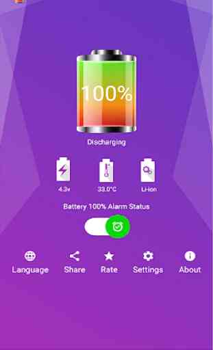 Battery 100% Alarm 1