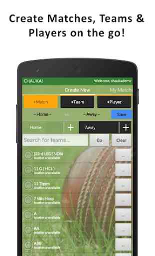 Chauka Cricket Scoring App 2