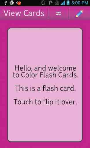 Color Flash Cards 1