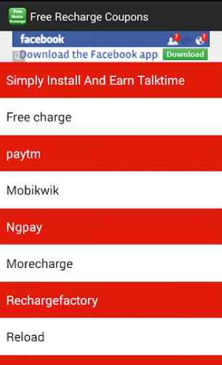 Free Mobile Recharge Coupons 2