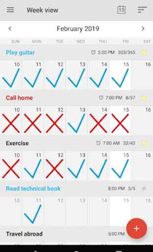 Goal Tracker & Habit List & Workout Calendar 2