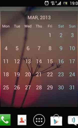 Julls' Calendar Widget Pro 1