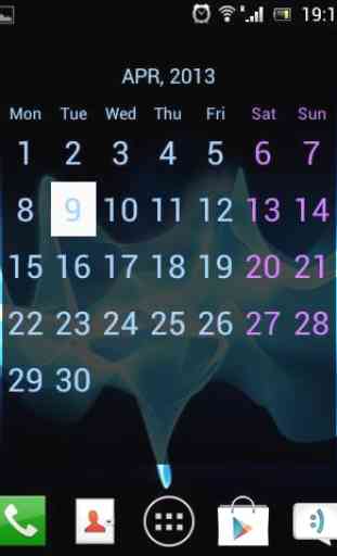 Julls' Calendar Widget Pro 4