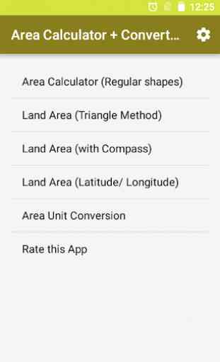 Land Area Calculator with Area Unit Converter 1