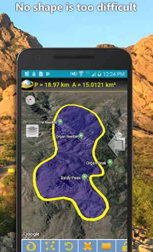 Land Calculator: Survey Area, Perimeter, Distance 3