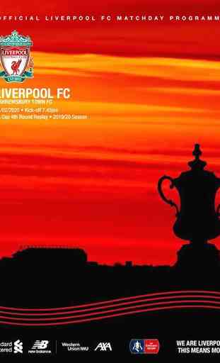 Liverpool  FC Programme 1