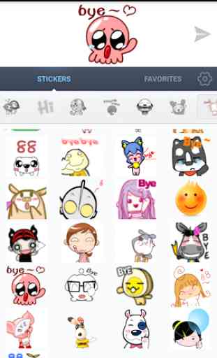 Love Stickers for messenger 3