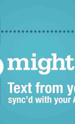 MightyText - SMS da Tablet 4