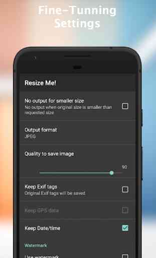 Resize Me! - Photo & Picture resizer 2