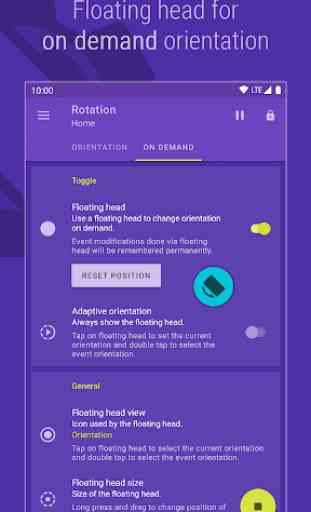 Rotation - Orientation Manager 2