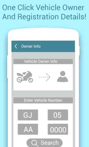 RTO Info - find vehicle owner details 1