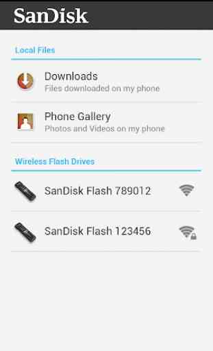 SanDisk Wireless Flash Drive 2