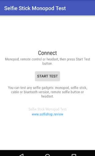 Selfie stick monopod test 1