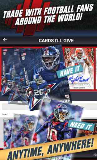 Topps NFL HUDDLE: Card Trader 3