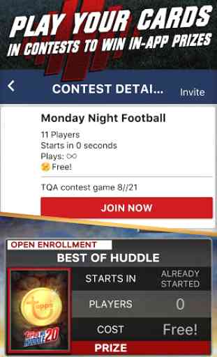 Topps NFL HUDDLE: Card Trader 4