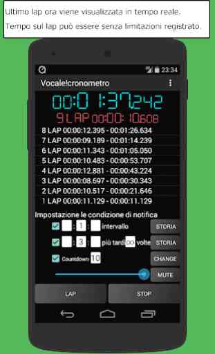 Vocale! Cronometro & Timer App 2
