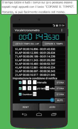 Vocale! Cronometro & Timer App 3