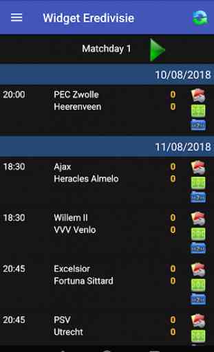 Widget Eredivisie 1